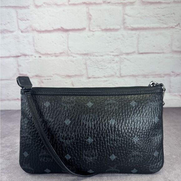 MCM Visetos Small Pochette Shoulder Bag - Picture 1 of 10